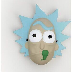 Rick Morty Full Face Mask Adult Swim Halloween Costume New Cosplay Accessory